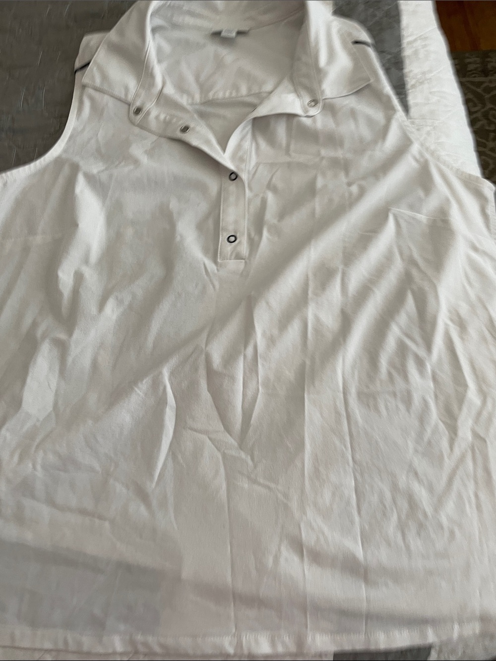 J. Jill White Petite Blouse